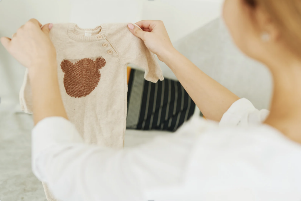 baby romper with bear